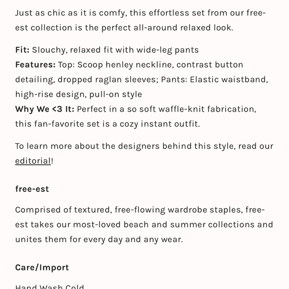 Free People Hailee Sweater Set - Picture 7 of 9